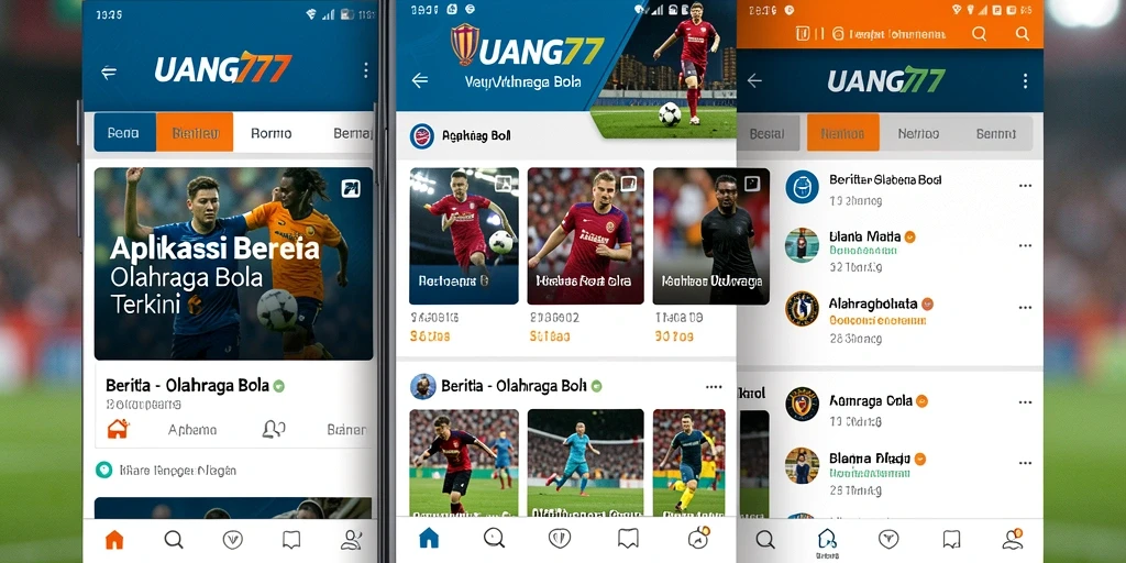 Tampilan antarmuka UANG77 yang informatif dan terkini.